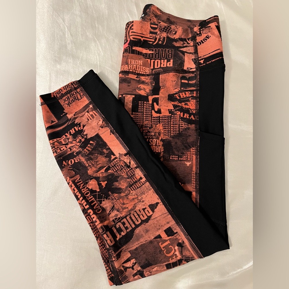 Under armour Women's Project Rock HeatGear® Print Ankle Leggings